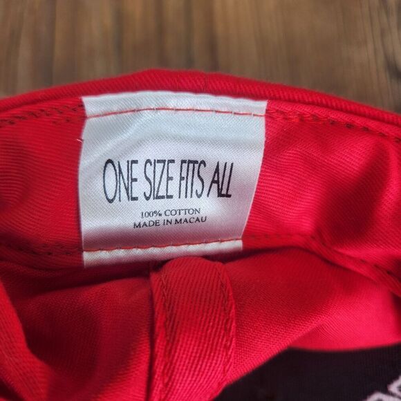 Nebraska Corn Huskers Hat Cap Strap Back Red College Sports Men Twins Enterprise - Picture 11 of 11